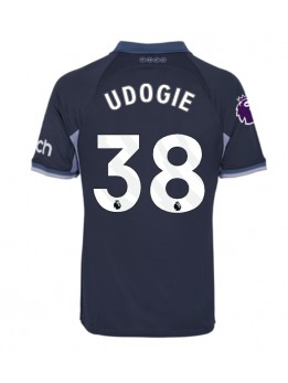 Billige Tottenham Hotspur Destiny Udogie #38 Bortedrakt 2023-24 Kortermet